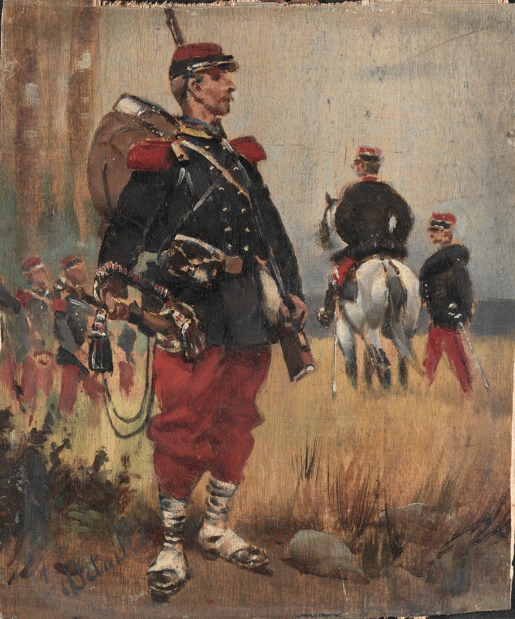 Soldater af Edouard Detaille