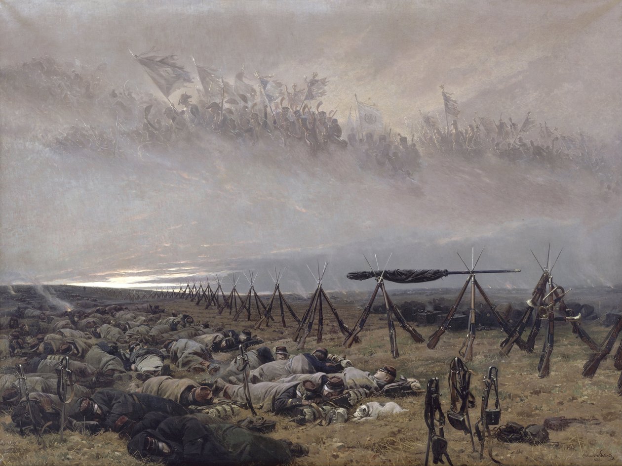 Drømmen, 1888 af Jean Baptiste Edouard Detaille