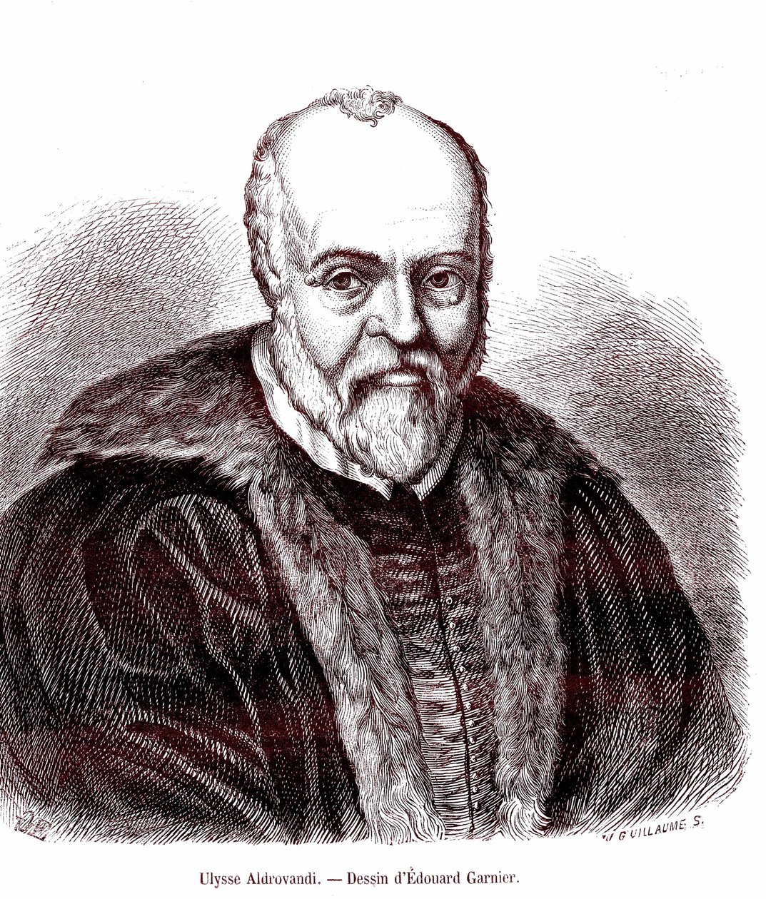 Ulisse Aldrovandi af Edouard Garnier