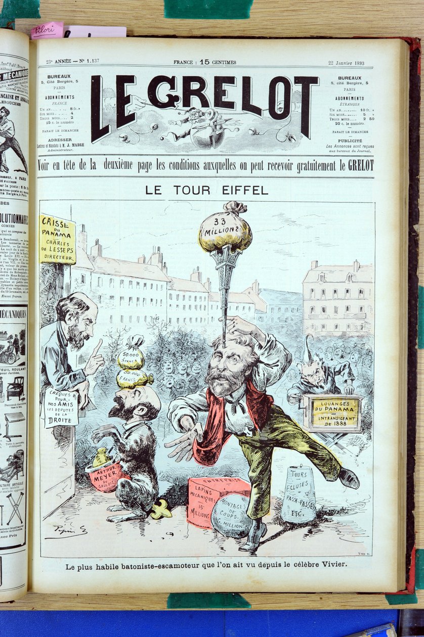 Cover af Le Grelot af Edouard Guillaumin Pepin
