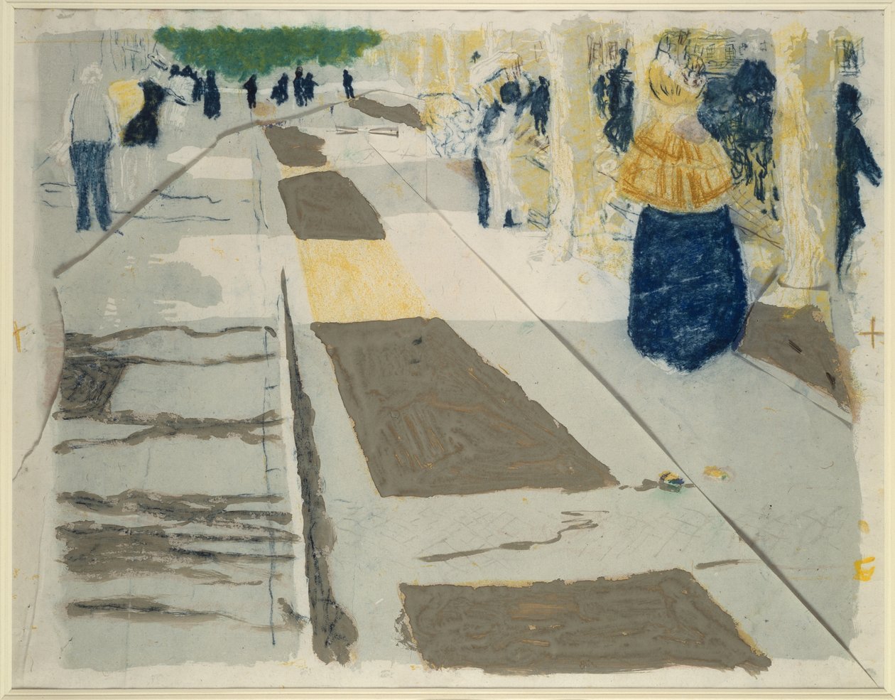 The Avenue af Édouard Jean Vuillard