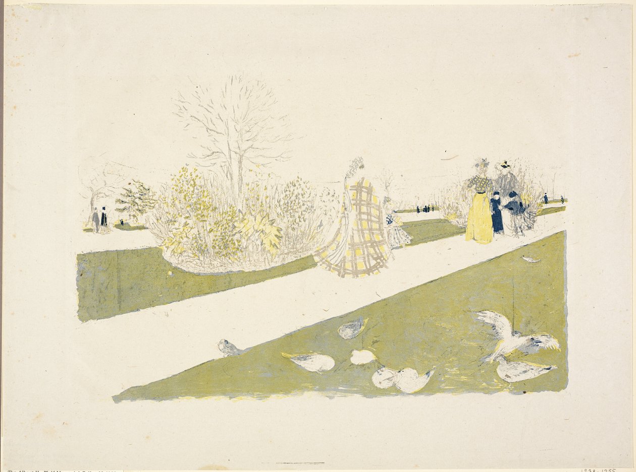 Tuileries-haven af Édouard Jean Vuillard