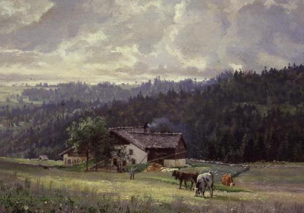 På Sandoz a la Joux Perret af Edouard Jeanmarie