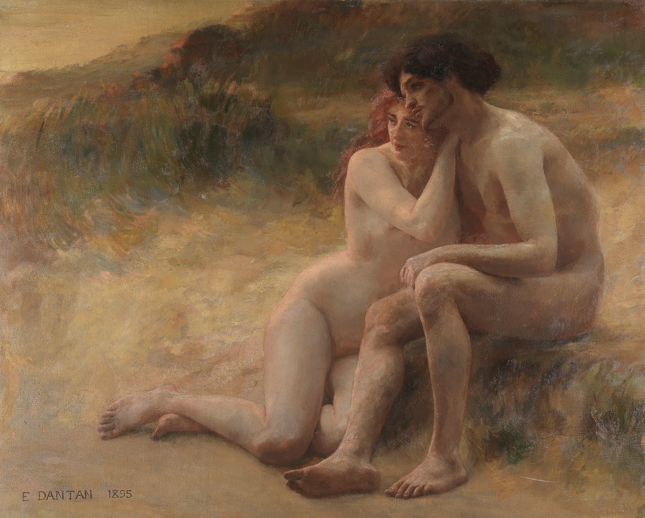 Tiden flyver (Fragment) af Edouard Joseph Dantan