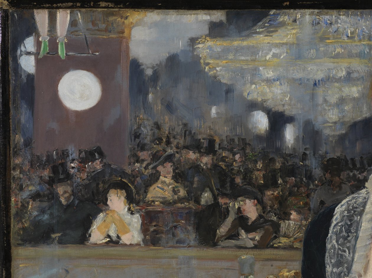 A Bar at the Folies-Bergere, 1881-82 (detalje af 2536) af Édouard Manet