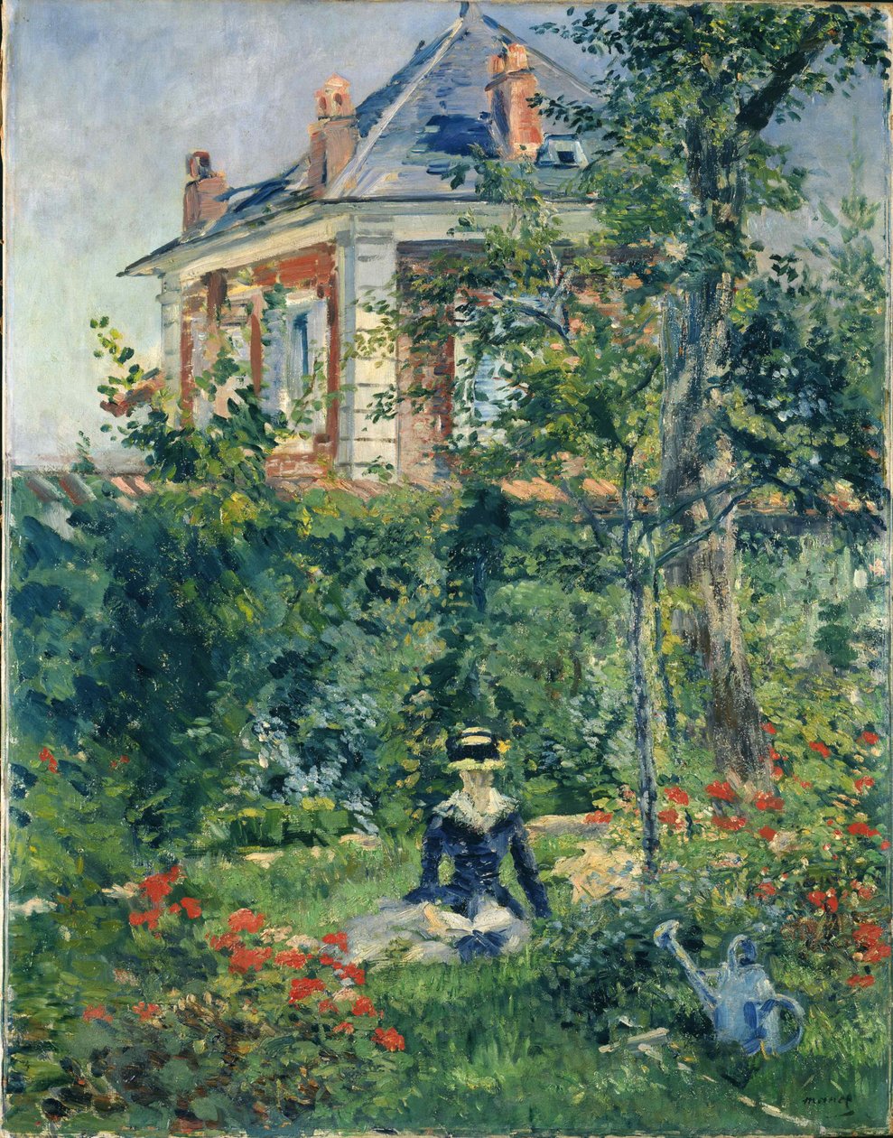 En havekrog ved Bellevue af Édouard Manet
