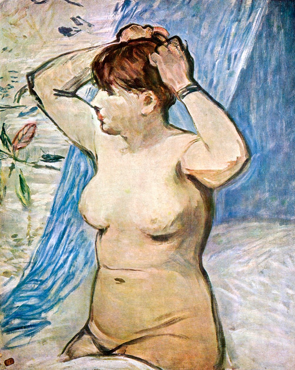 En undersøgelse af nøgen, 1879 1938. af Édouard Manet