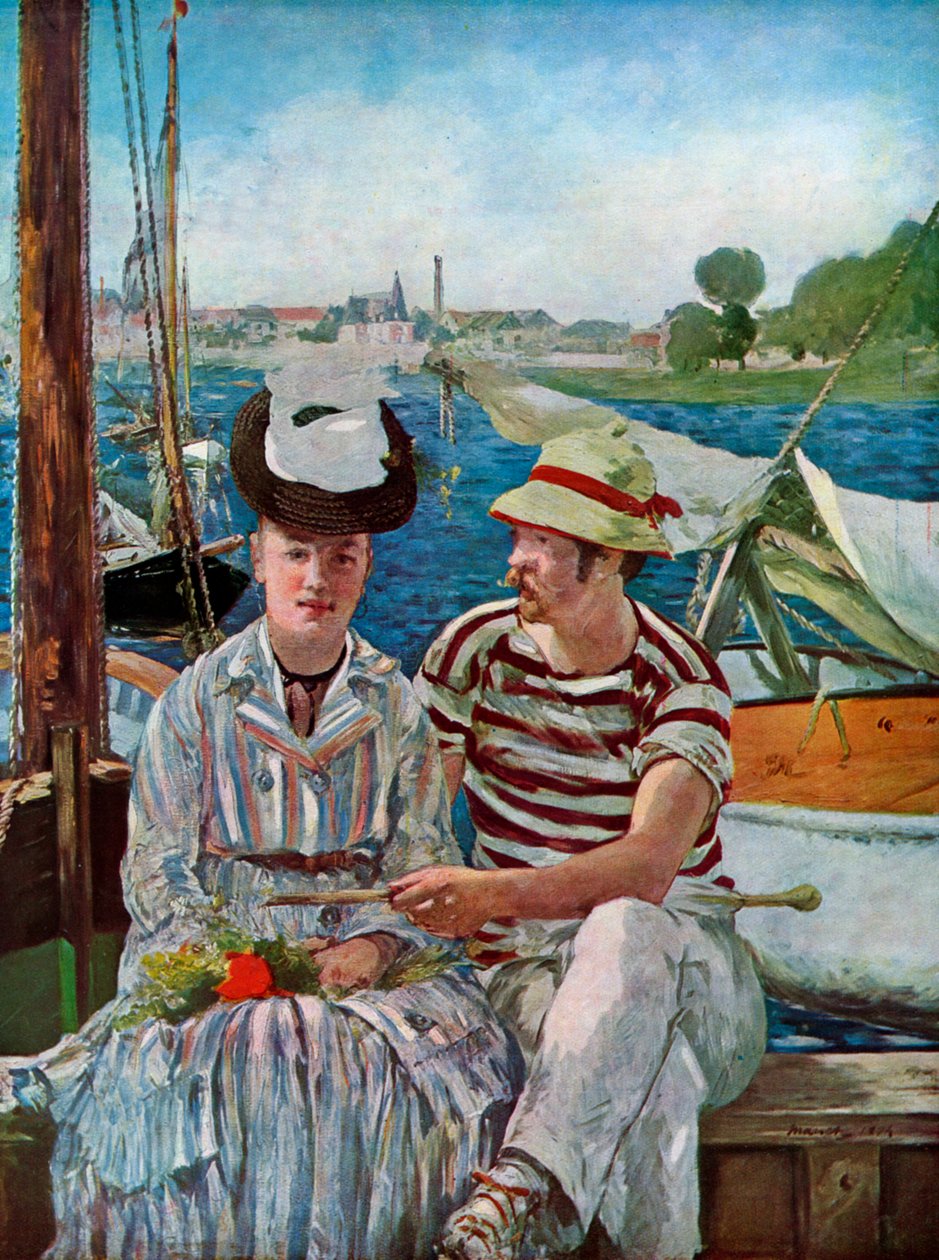 Argenteuil, 1874. af Édouard Manet