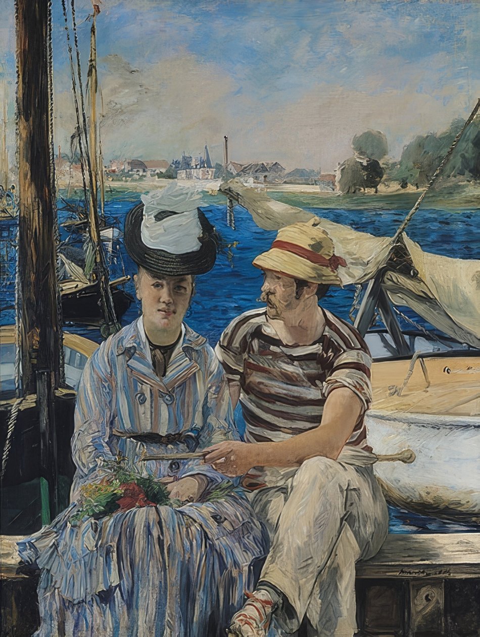 Argenteuil. 1874 af Édouard Manet