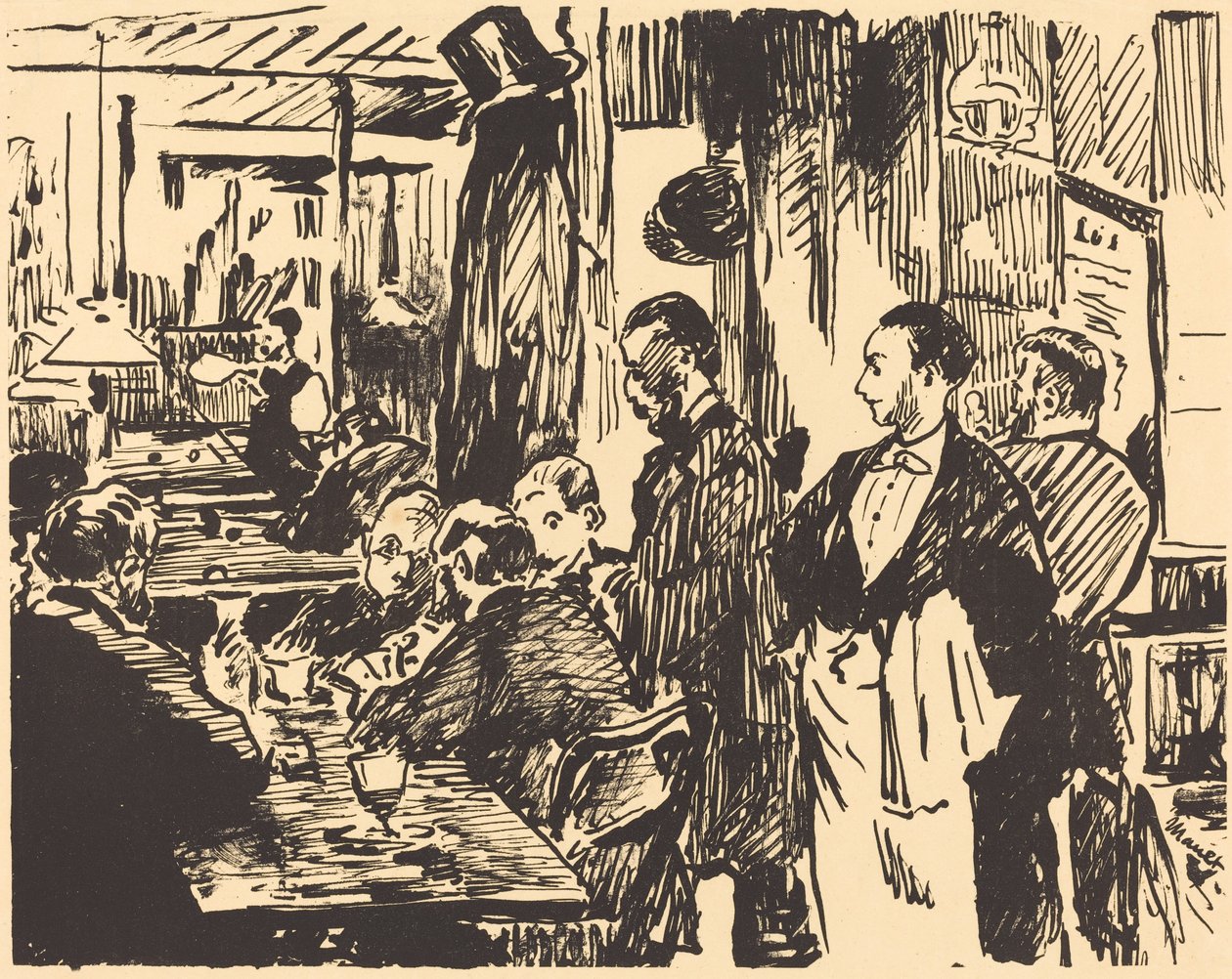 På Caféen af Édouard Manet