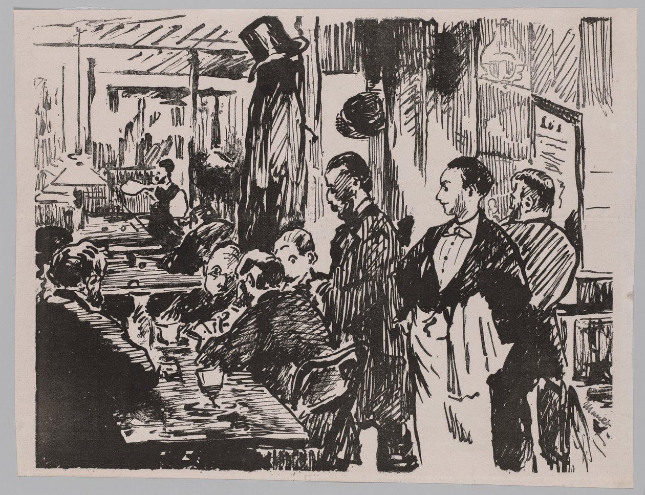 På Caféen af Édouard Manet