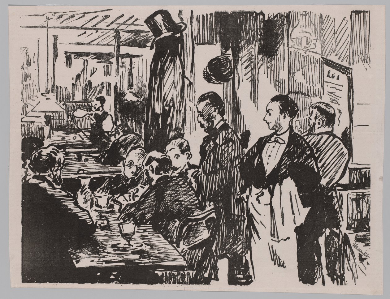 På Caféen af Édouard Manet