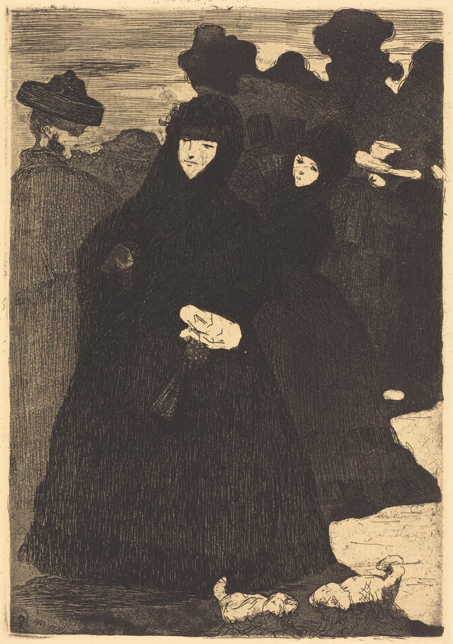 På Prado (Au Prado) af Édouard Manet