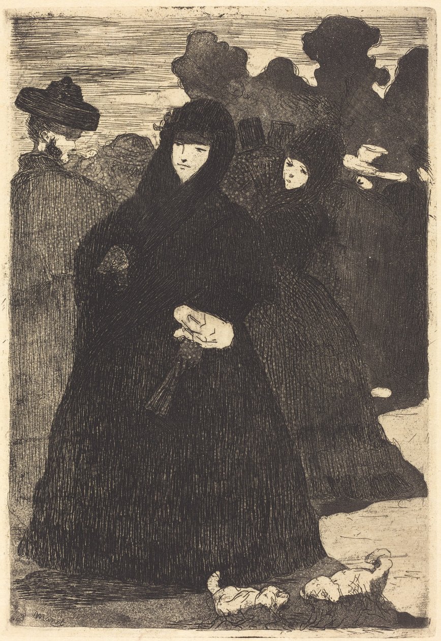 På Prado af Édouard Manet