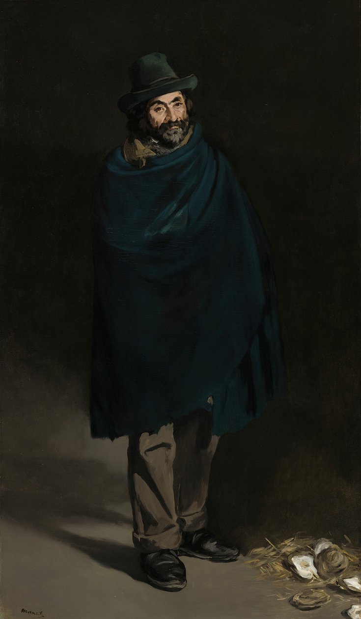 Tigger med østers filosof, 186567. af Édouard Manet