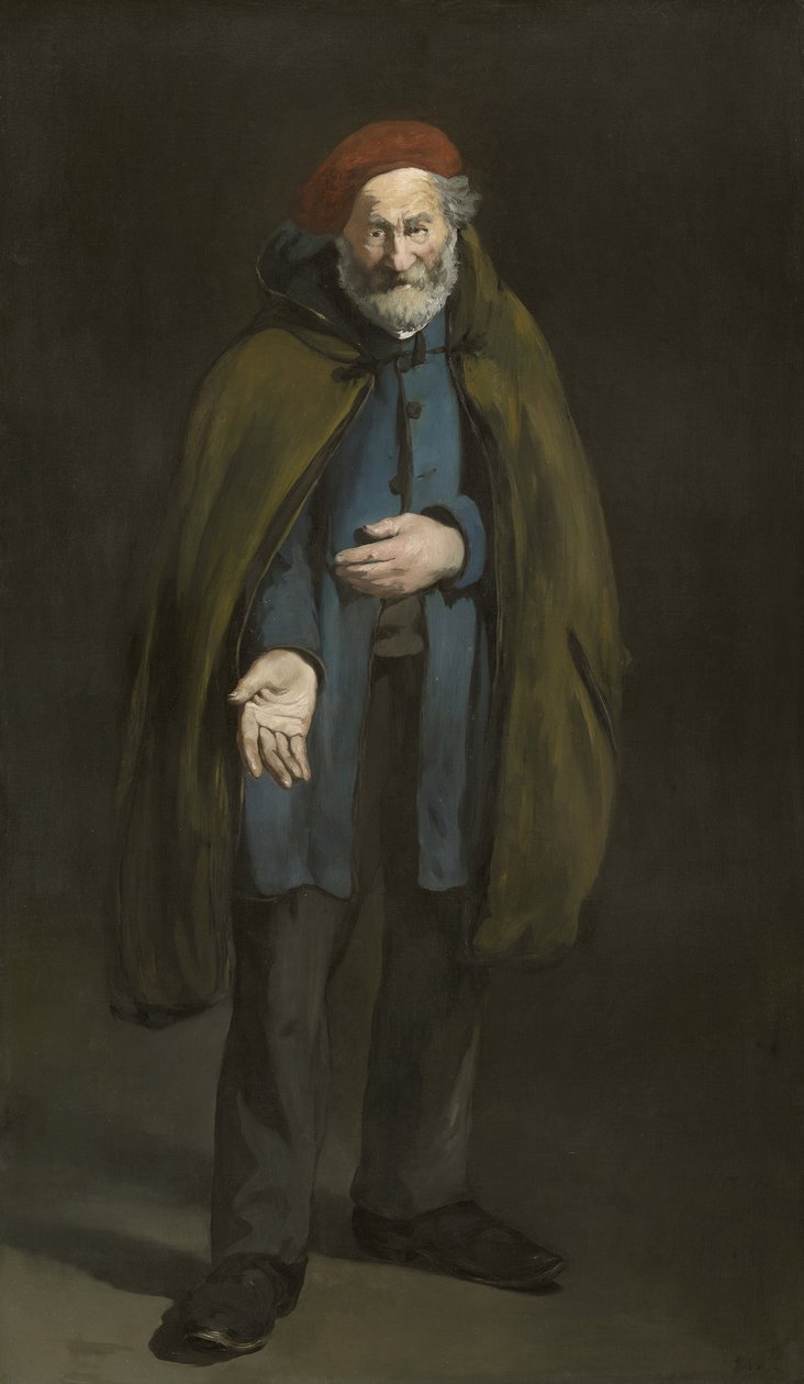 Tigger med en Duffelcoat af Édouard Manet