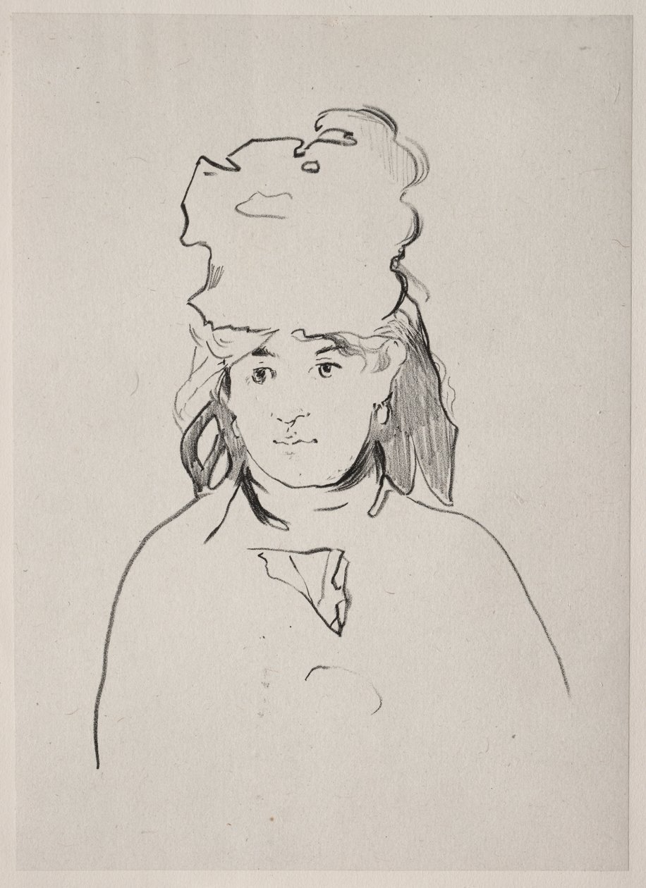 Berthe Morisot af Édouard Manet