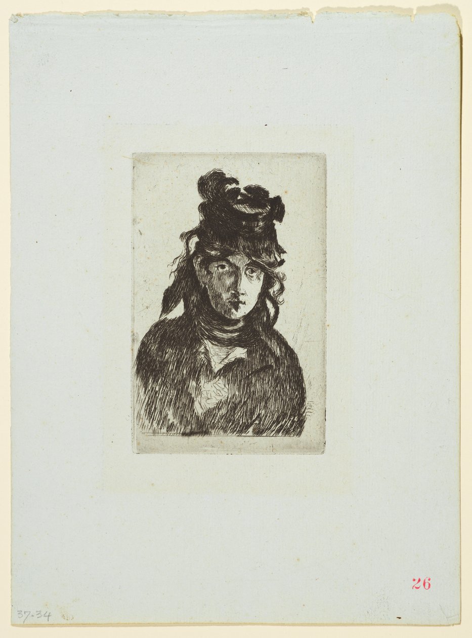 Berthe Morisot af Édouard Manet