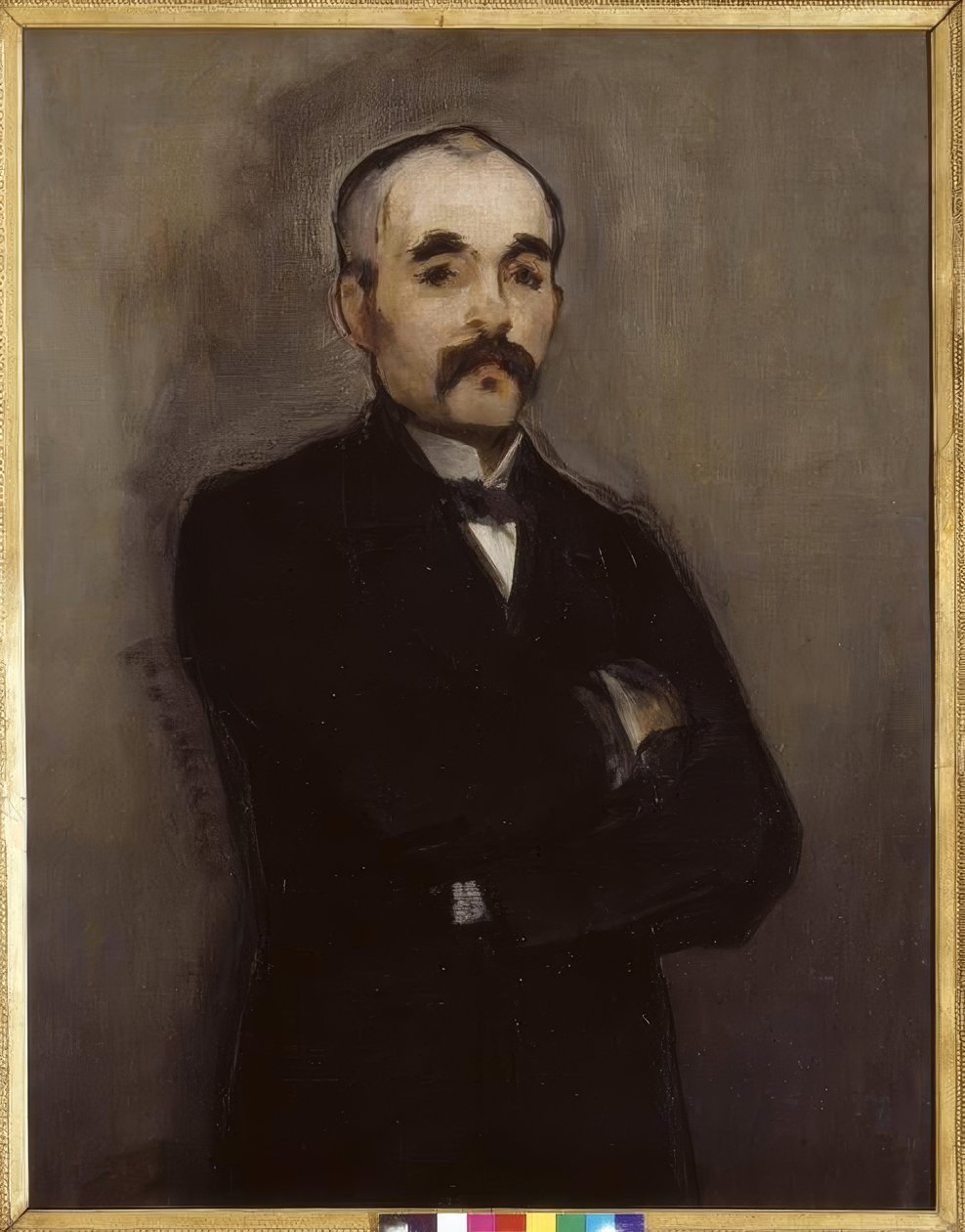 Portræt af Clemenceau af Édouard Manet