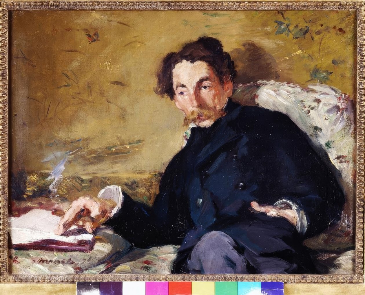 Billed af Stéphane Mallarmé af Édouard Manet