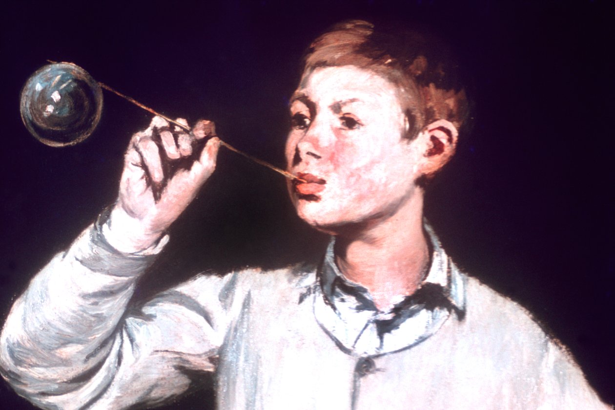 Dreng blæser bobler, detalje, 1867 af Édouard Manet