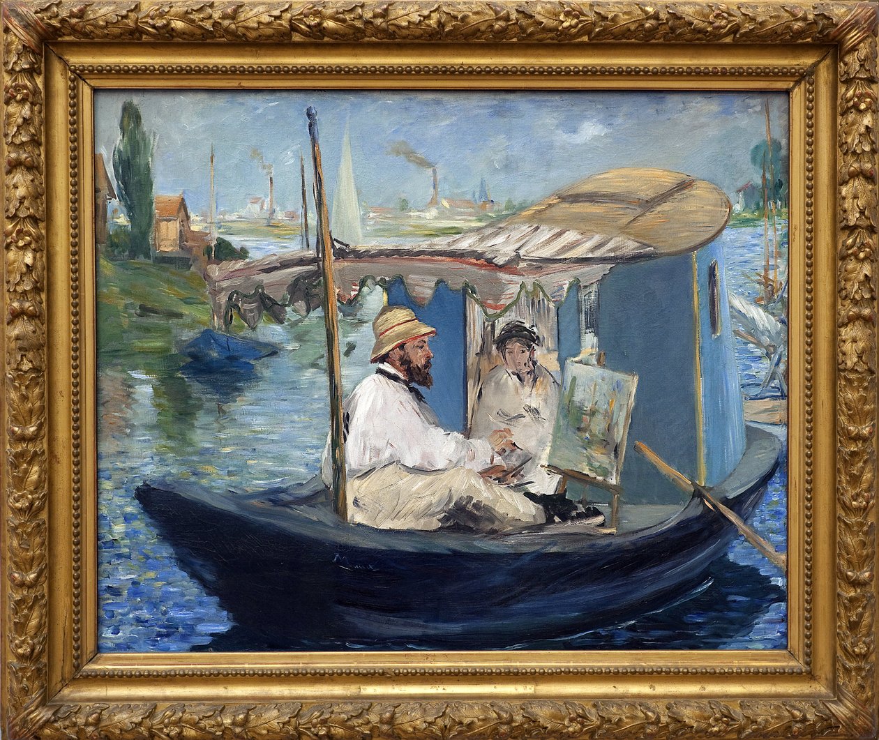 Claude Monet af Édouard Manet