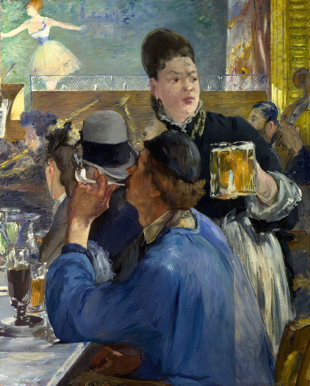 Hjørne af en Cafe-Koncert af Édouard Manet