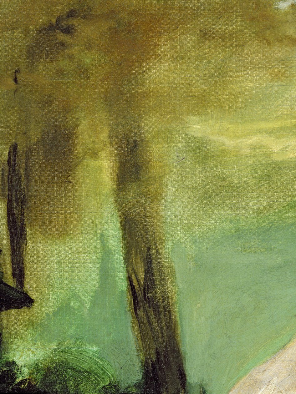 Dejeuner sur lHerbe, 1863 (detalje af 2310) af Édouard Manet