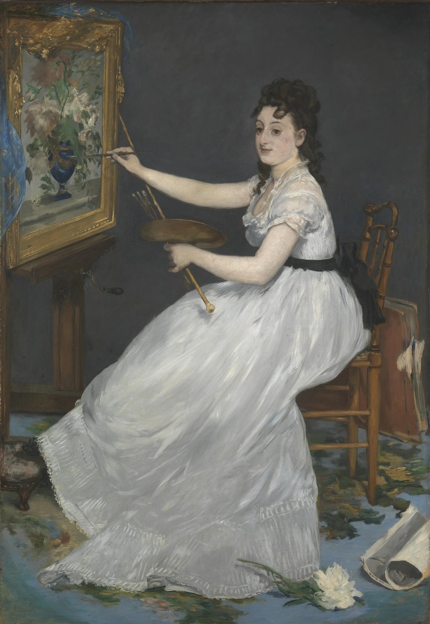 Eva Gonzales, 1870 af Édouard Manet