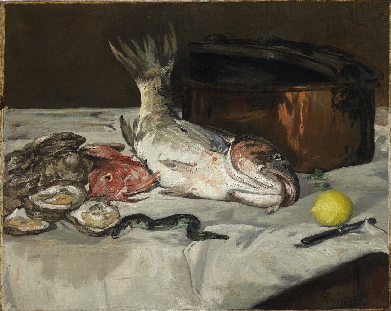 Fisk af Édouard Manet