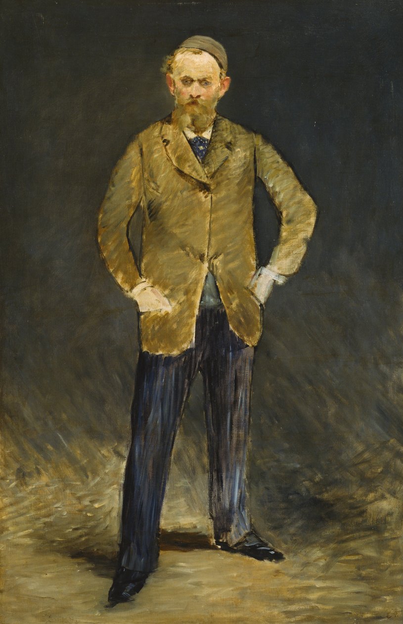 Fransk: Autoportrait avec chapeau Self-Portrait af Édouard Manet