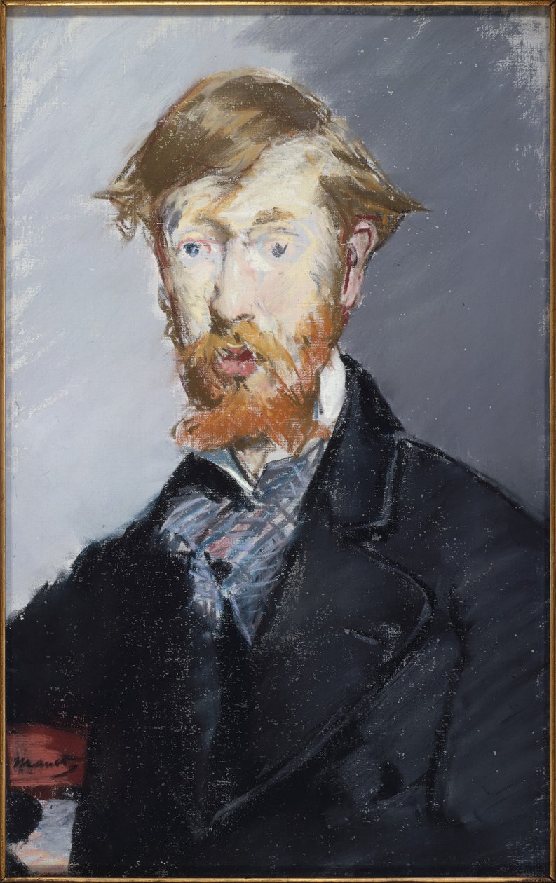 George Moore (1852-1933) af Édouard Manet