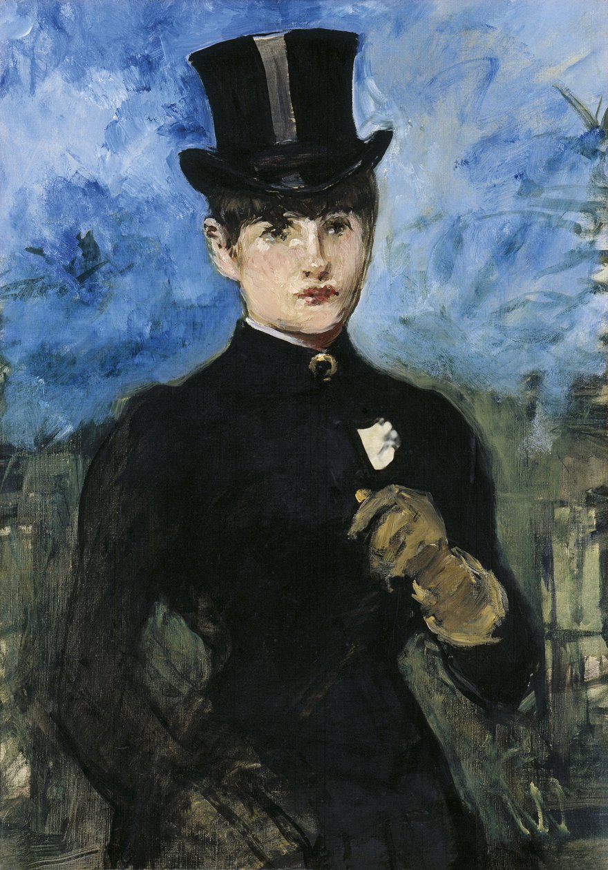 Rytter, Fullface, ca. 1882 af Édouard Manet