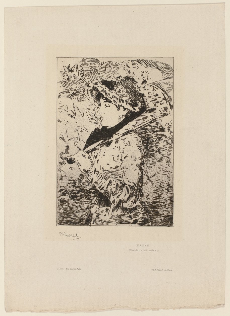 Jeanne (forår) af Édouard Manet