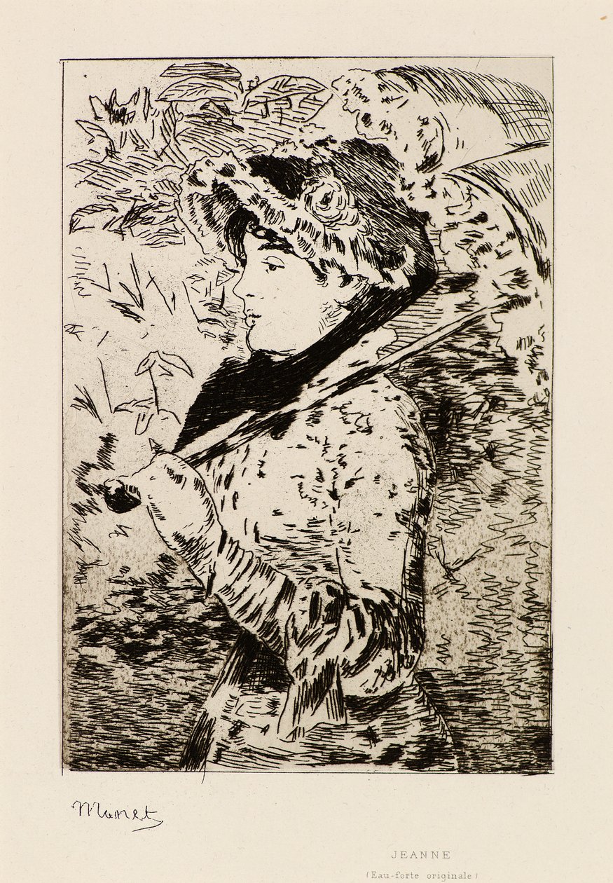 Jeanne af Édouard Manet