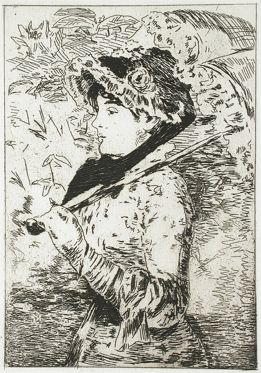 Jeanne II af Édouard Manet