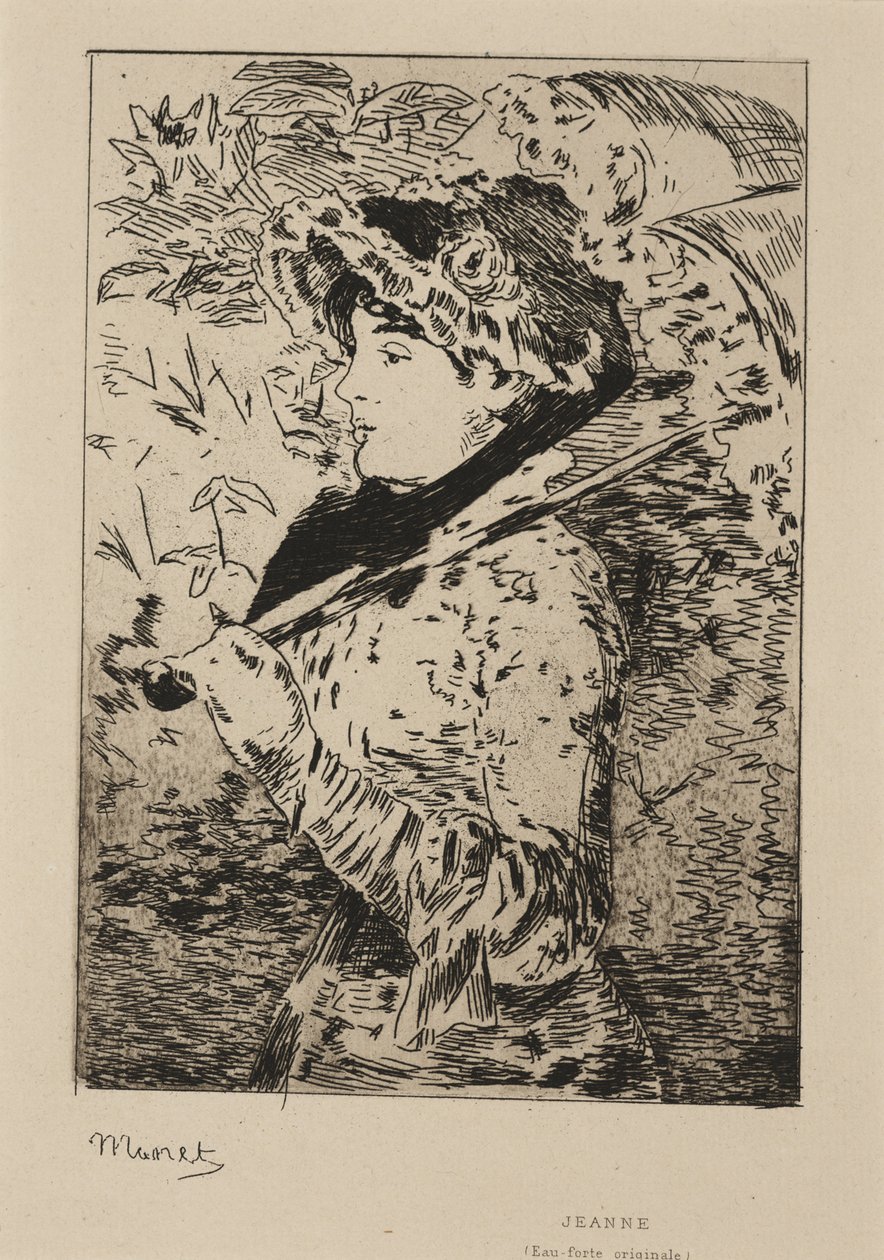 Jeanne: Forår af Édouard Manet