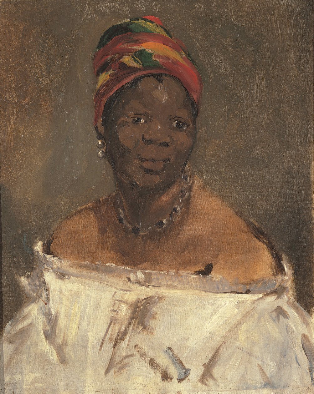 Negressen, 1862-1863. af Édouard Manet
