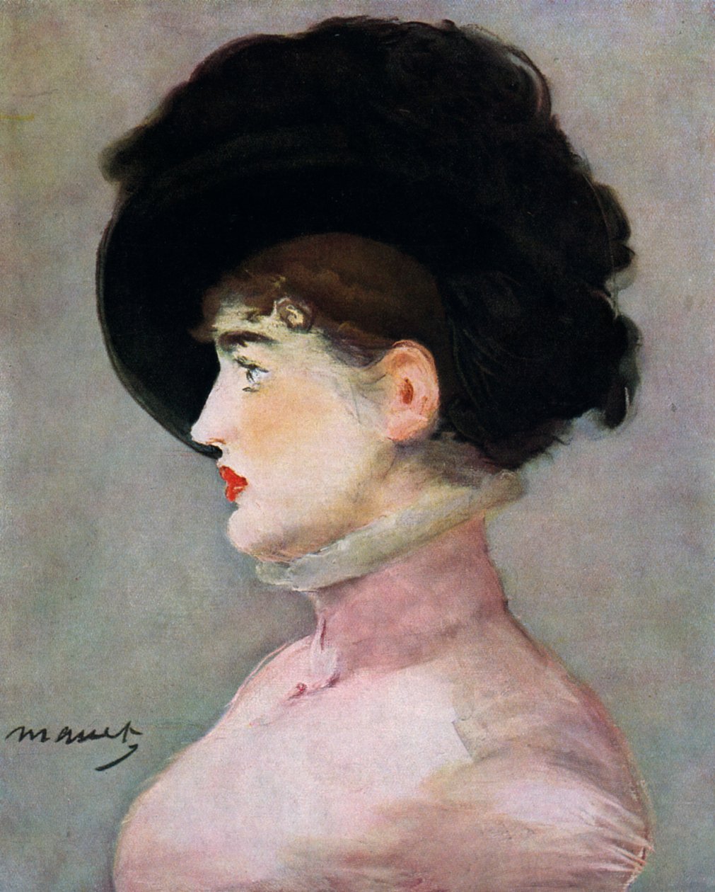 Wienerne: Portræt af Irma Brunner, 1882. af Édouard Manet