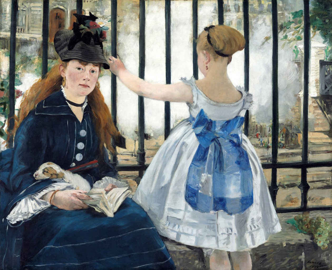 Jernbanen af Édouard Manet