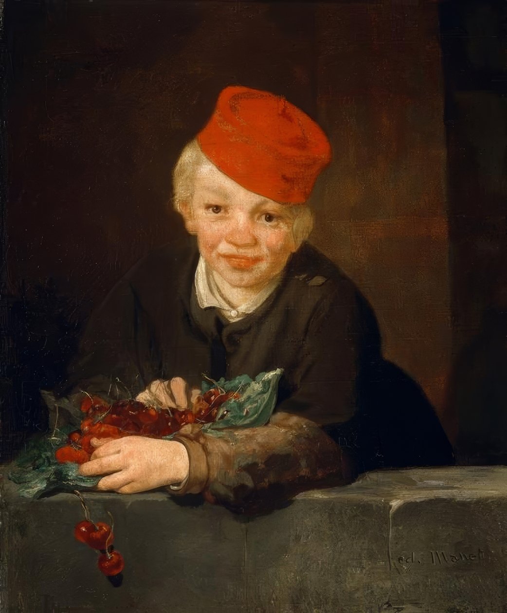Kirsebærdrengen af Édouard Manet