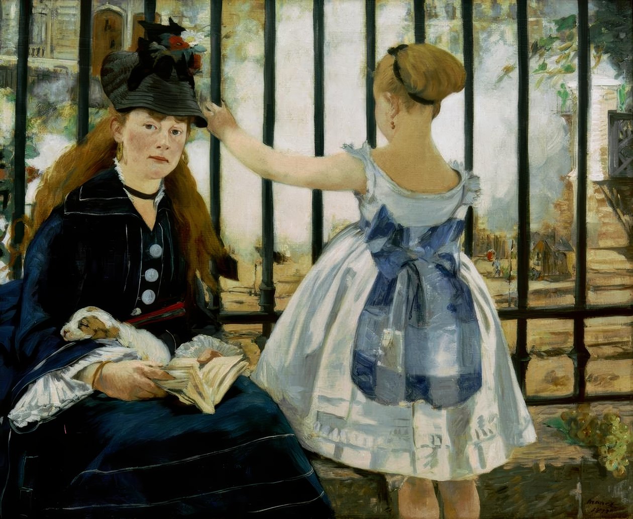 Jernbanen af Édouard Manet