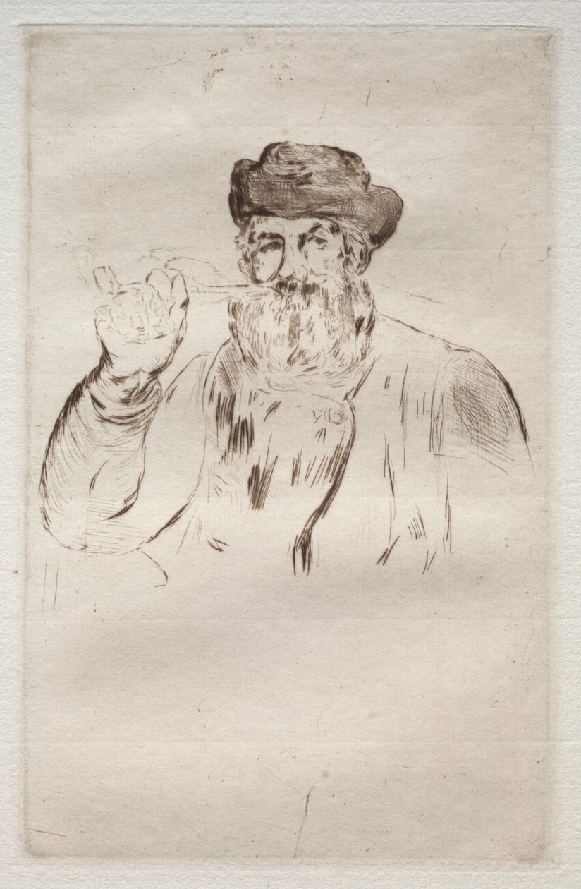 Rygeren af Édouard Manet