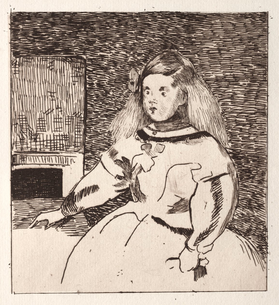Spædbarnet Marguerite af Édouard Manet