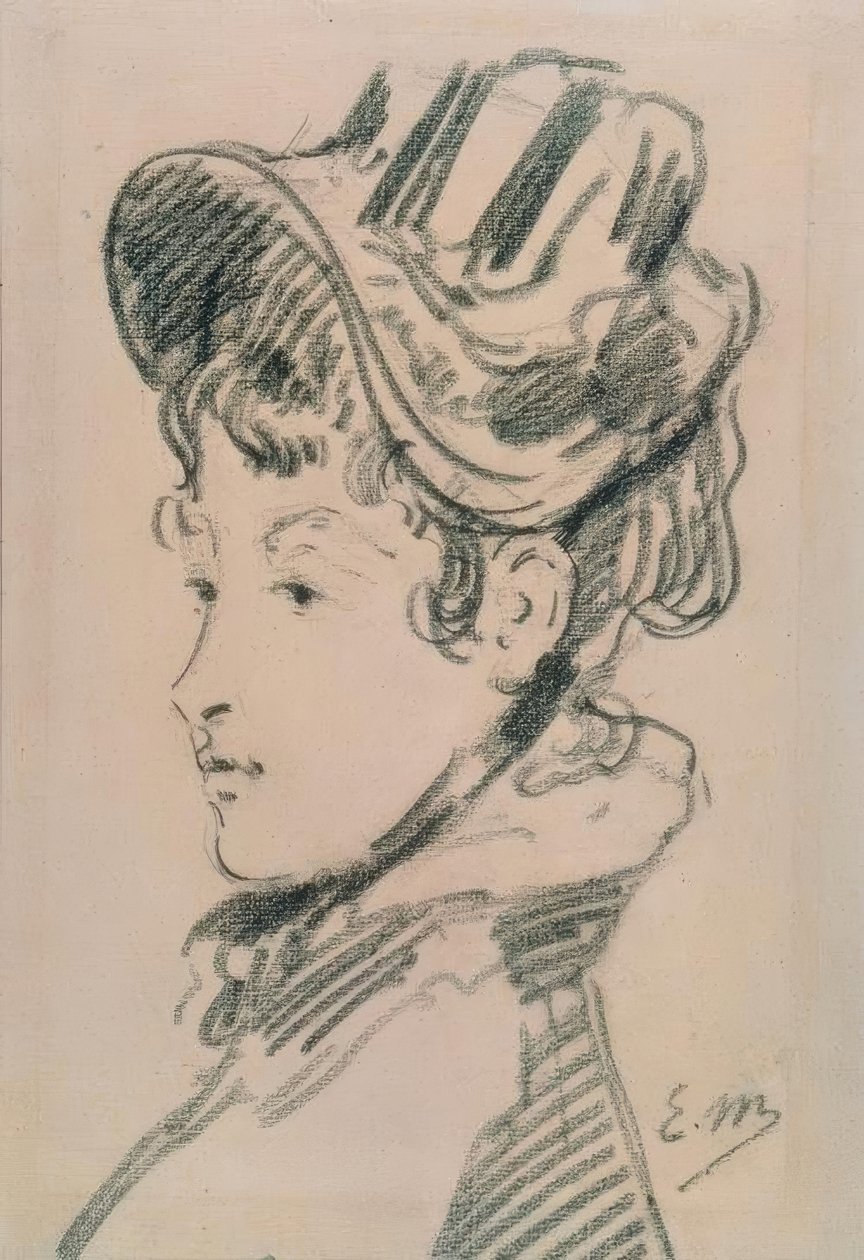 Madame Jules Guillemet af Édouard Manet