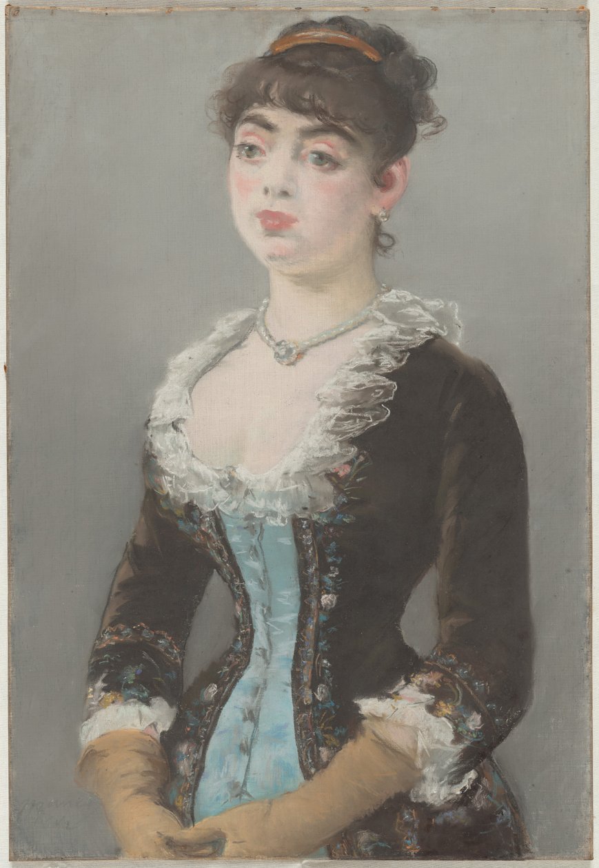 Madame Michel-Lévy, 1882. af Édouard Manet