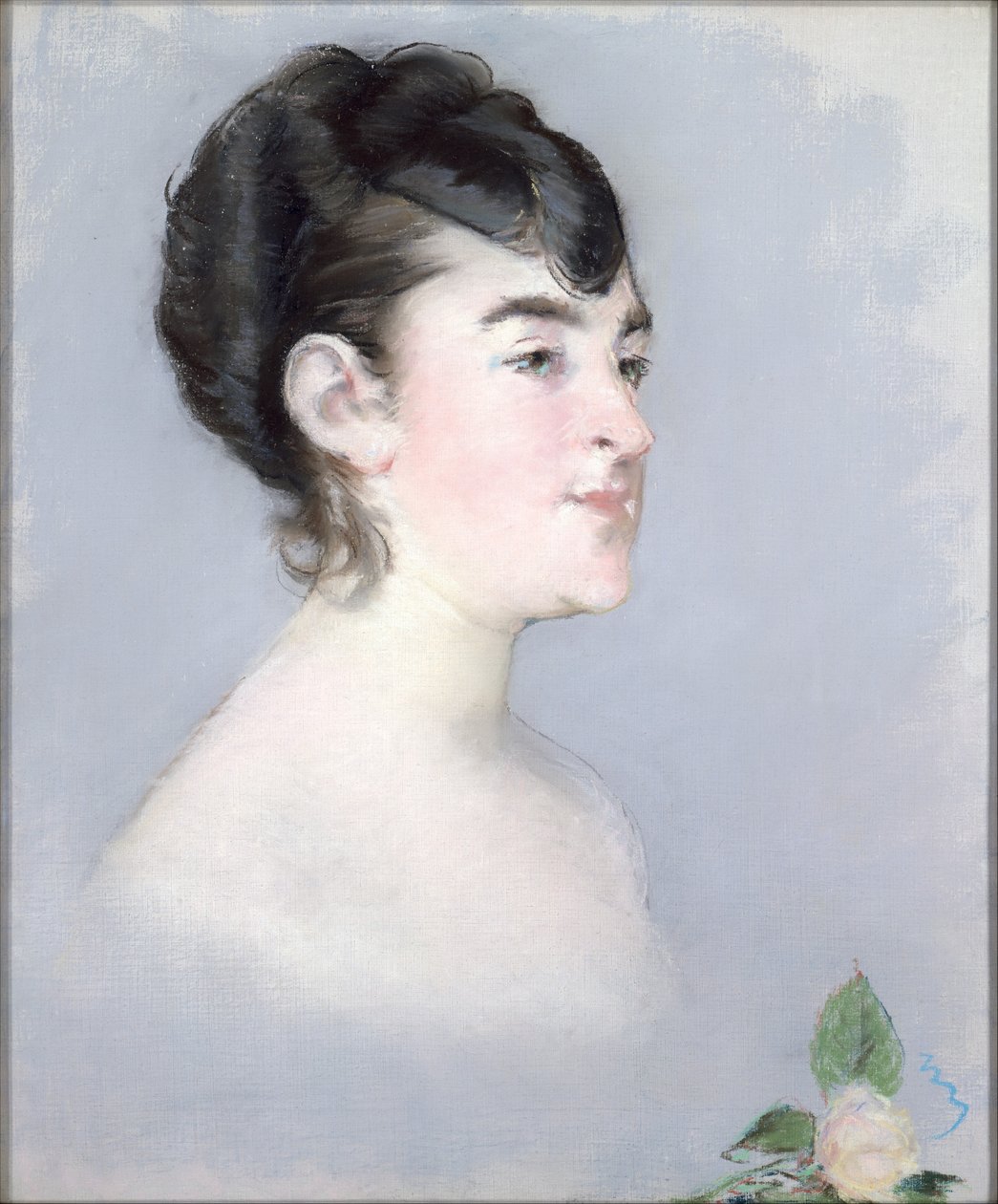 Frøken Isabelle Lemonnier (1857–1926) af Édouard Manet