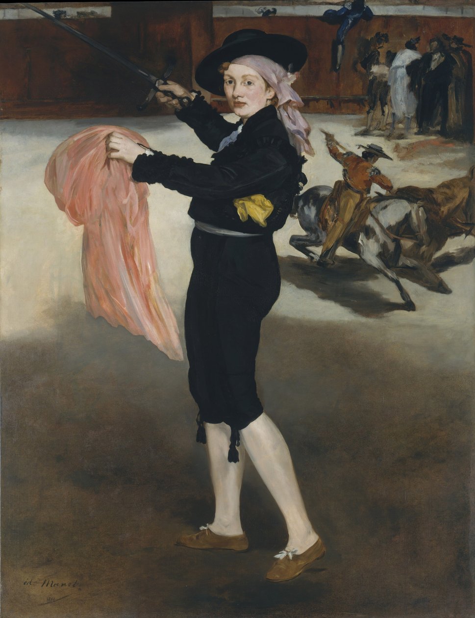 Mademoiselle V. . . i en Espadas kostume, 1862 af Édouard Manet