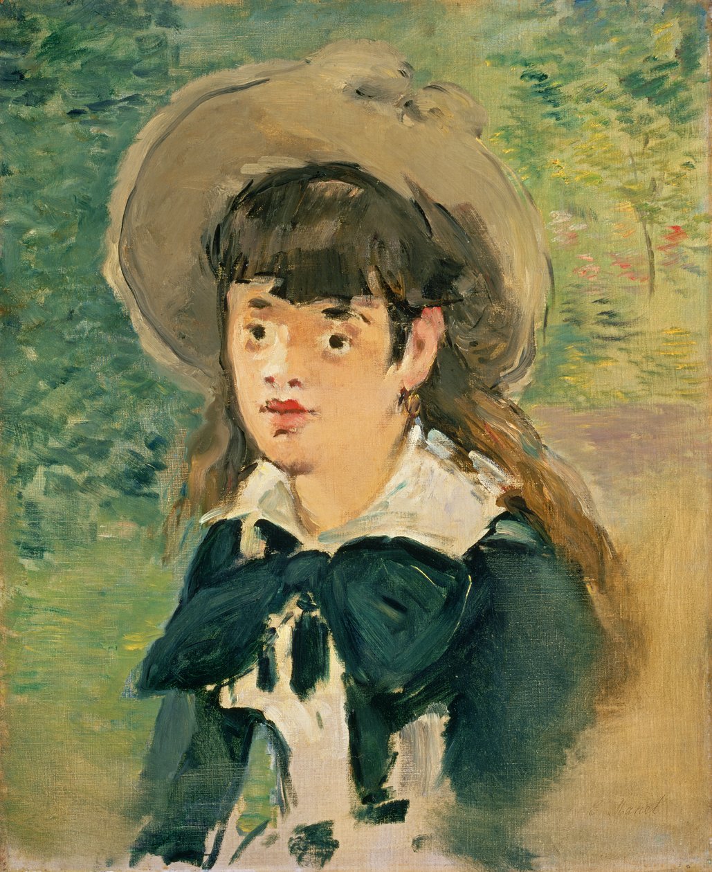 Frøken Voisin, 1880 af Édouard Manet