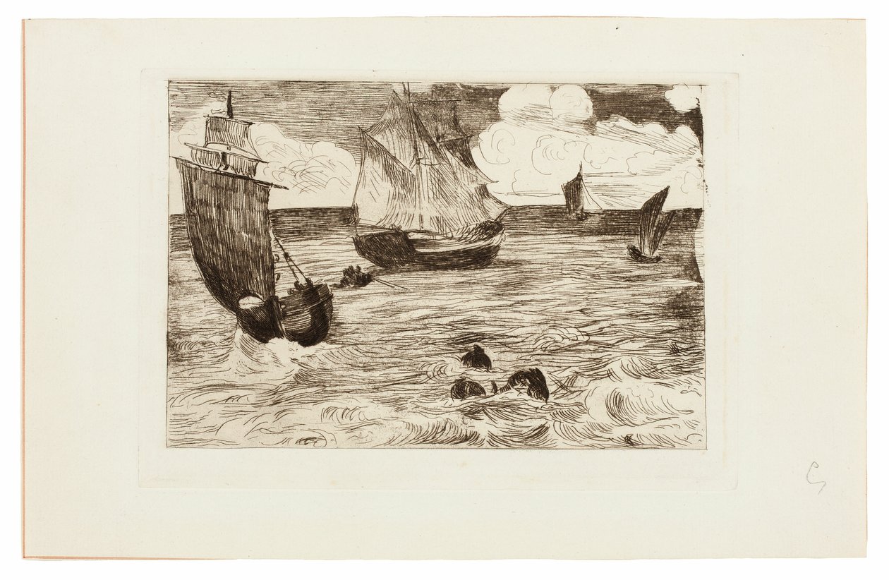 Marine af Édouard Manet